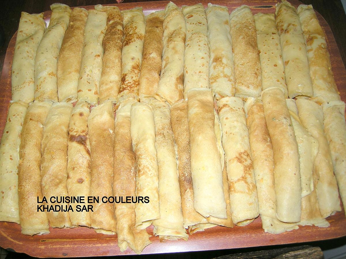 recette Crêpes farcies au saumon