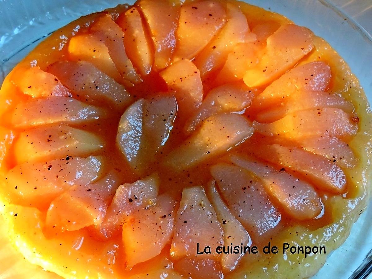 recette Tatin de poires au poivre de Sichuan