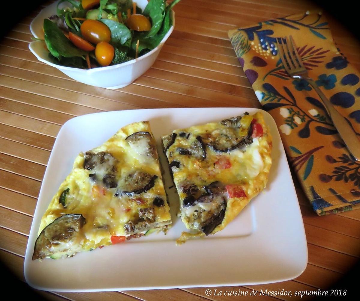 recette Frittata aux légumes grillés