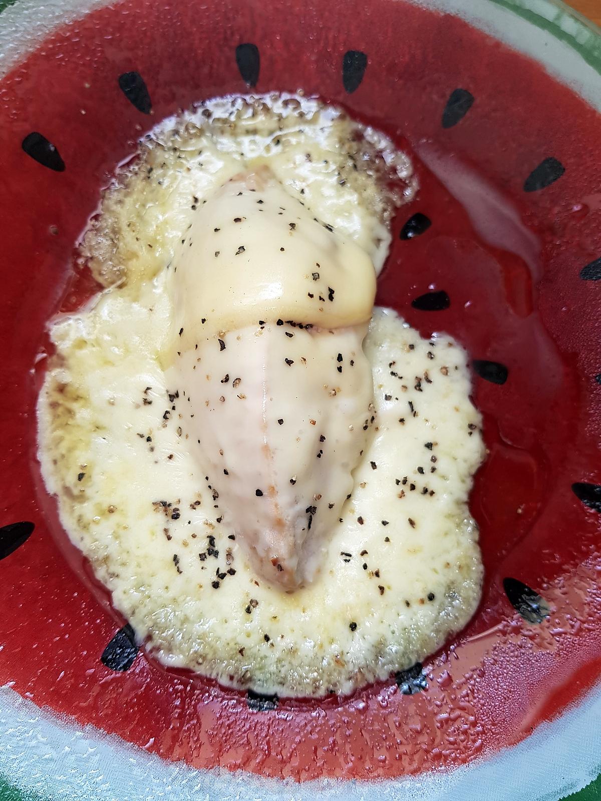 recette Poulet raclette minute