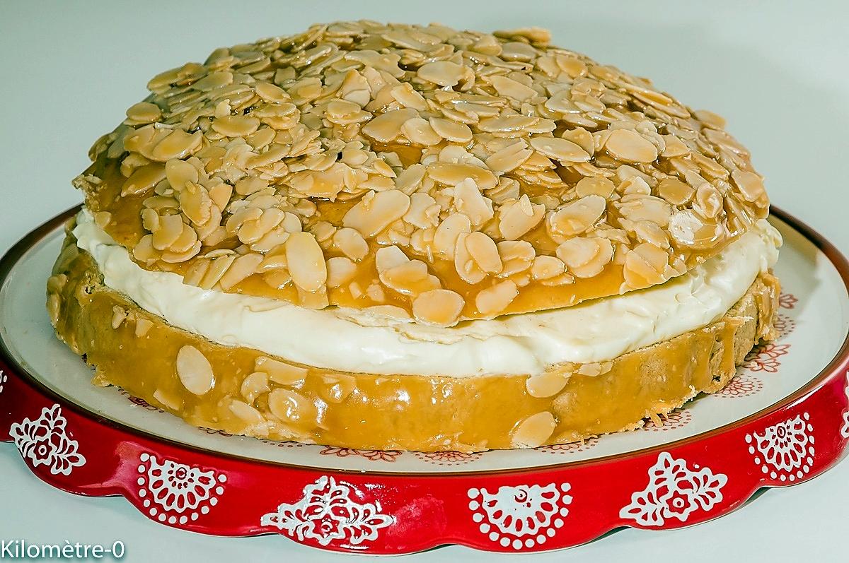 recette Bienenstich (gâteau nid d'abeille)