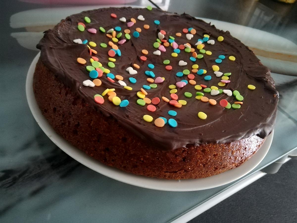 recette Gâteau au yaourt au cacao