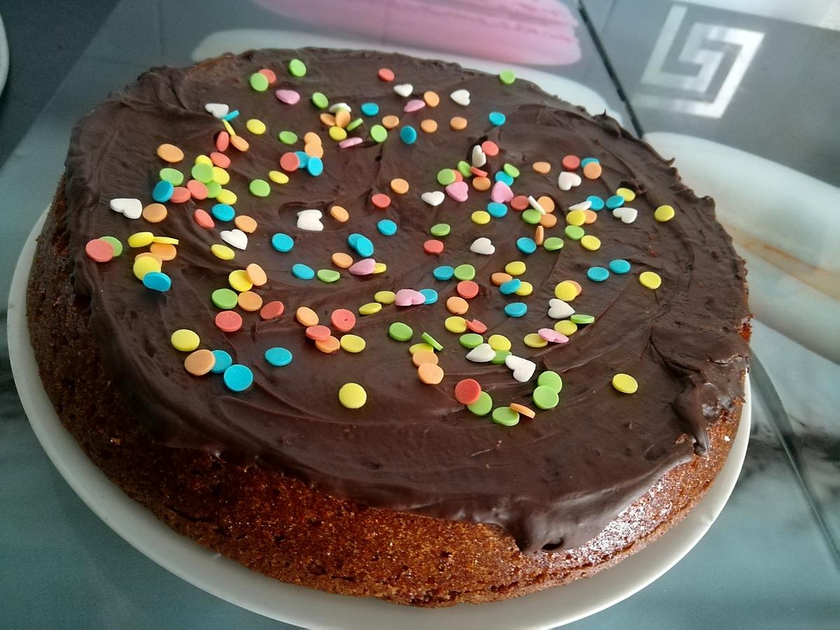 recette Gâteau au yaourt au cacao