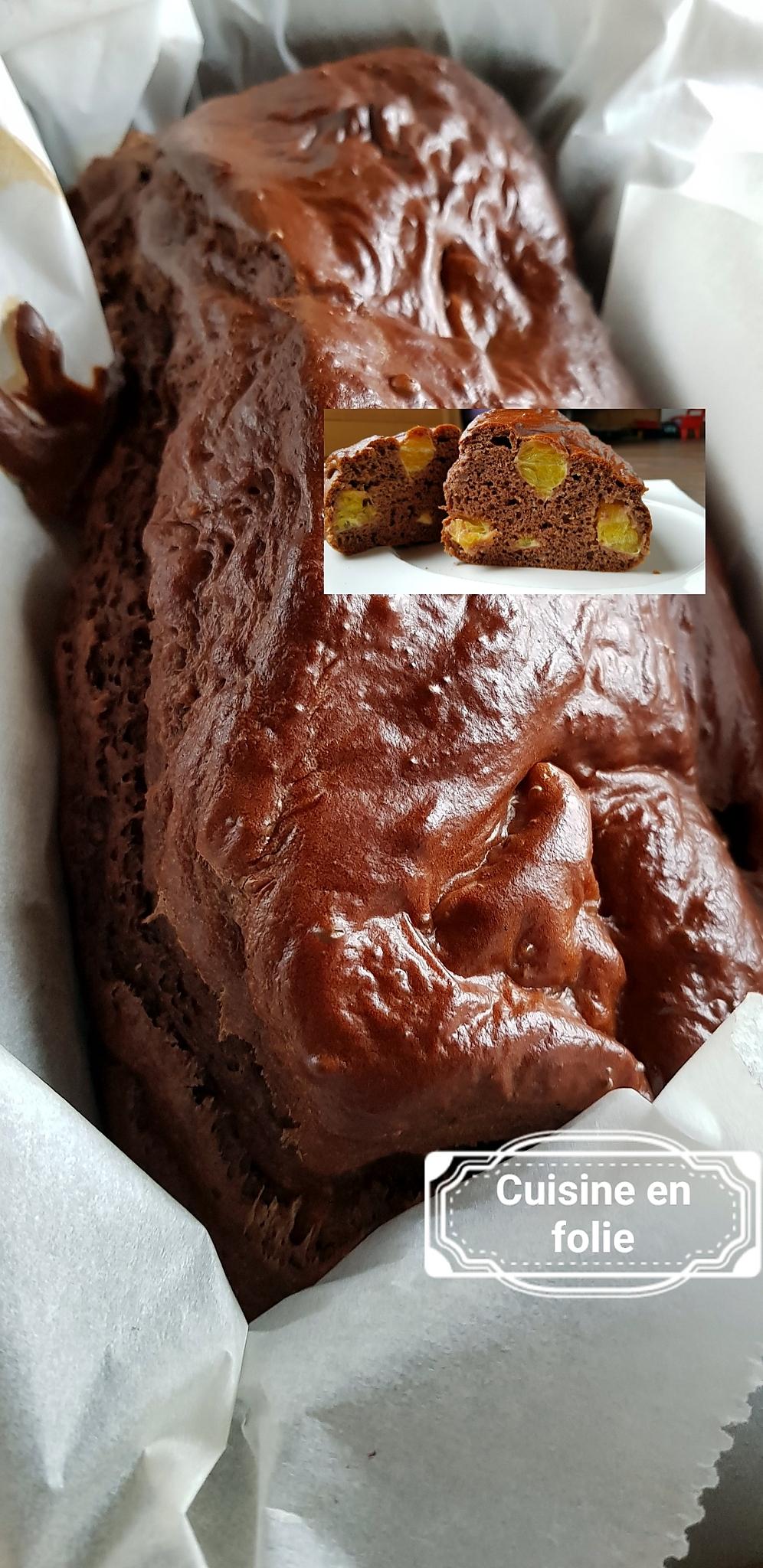 recette Cake régime orange cacao amer