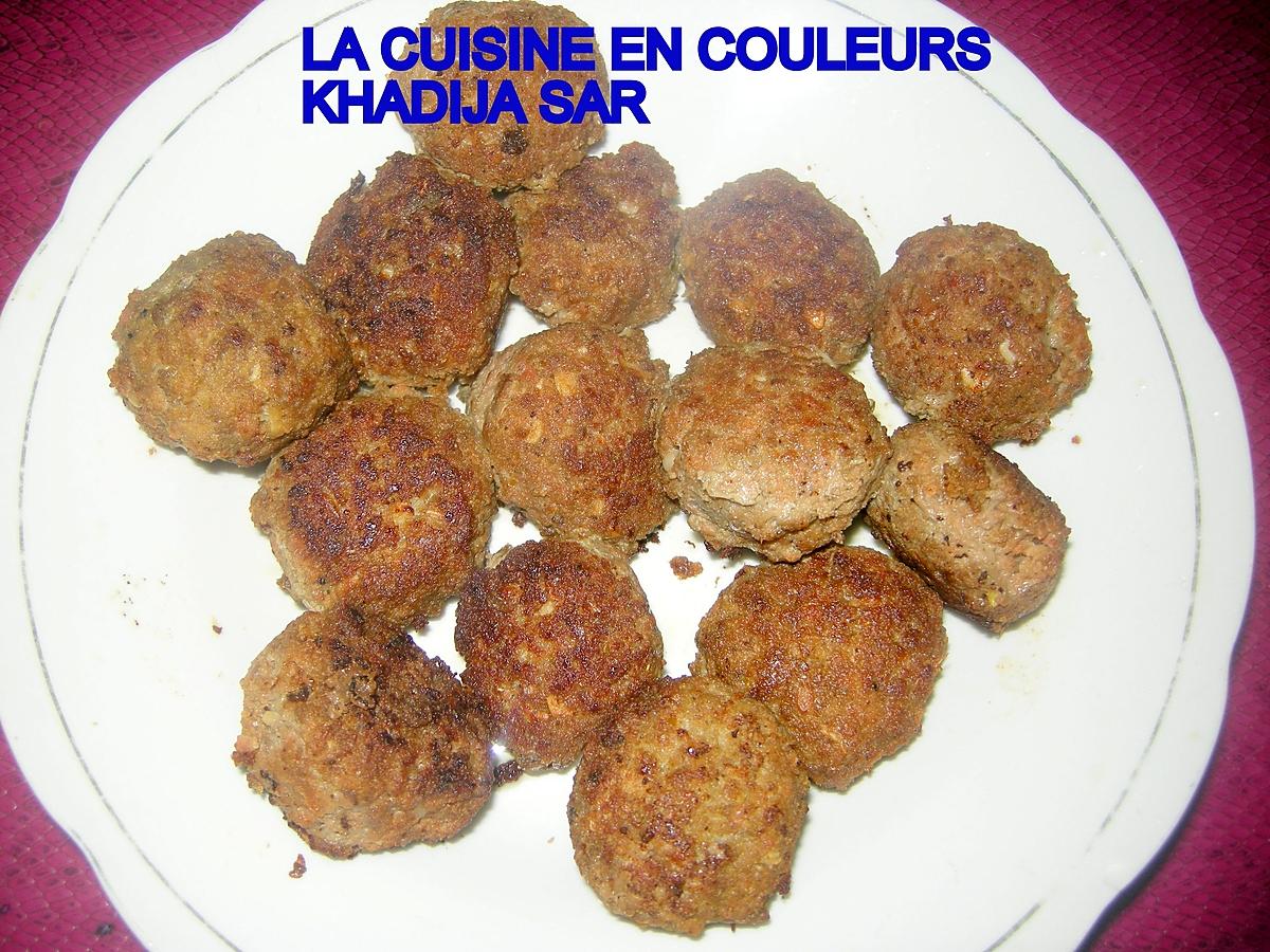 recette Boulettes de viande thailandaises/langues d’oiseaux