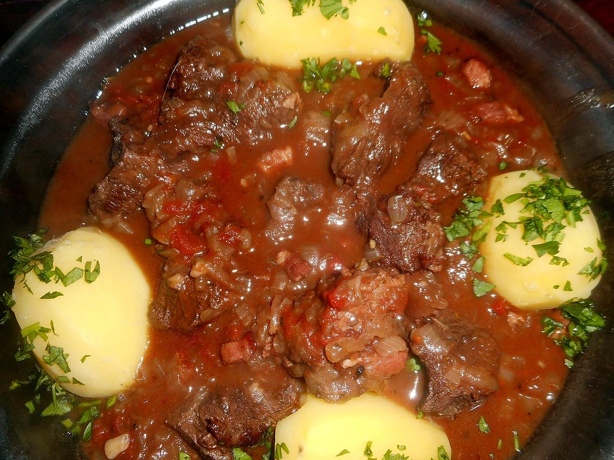 recette Boeuf aux oignons des cevennes