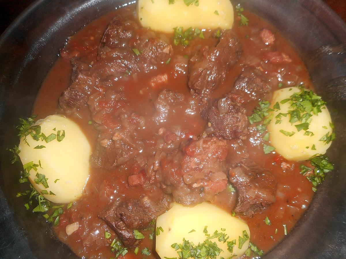 recette Boeuf aux oignons des cevennes