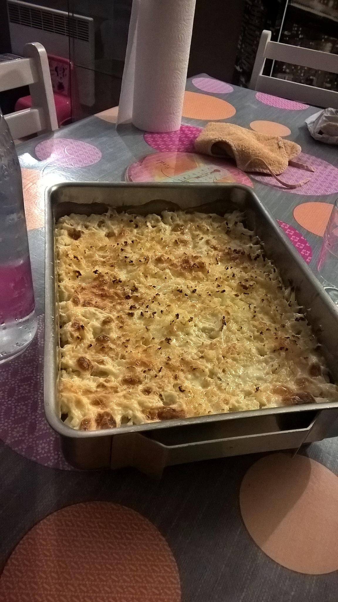 recette gratin de chou fleur frais