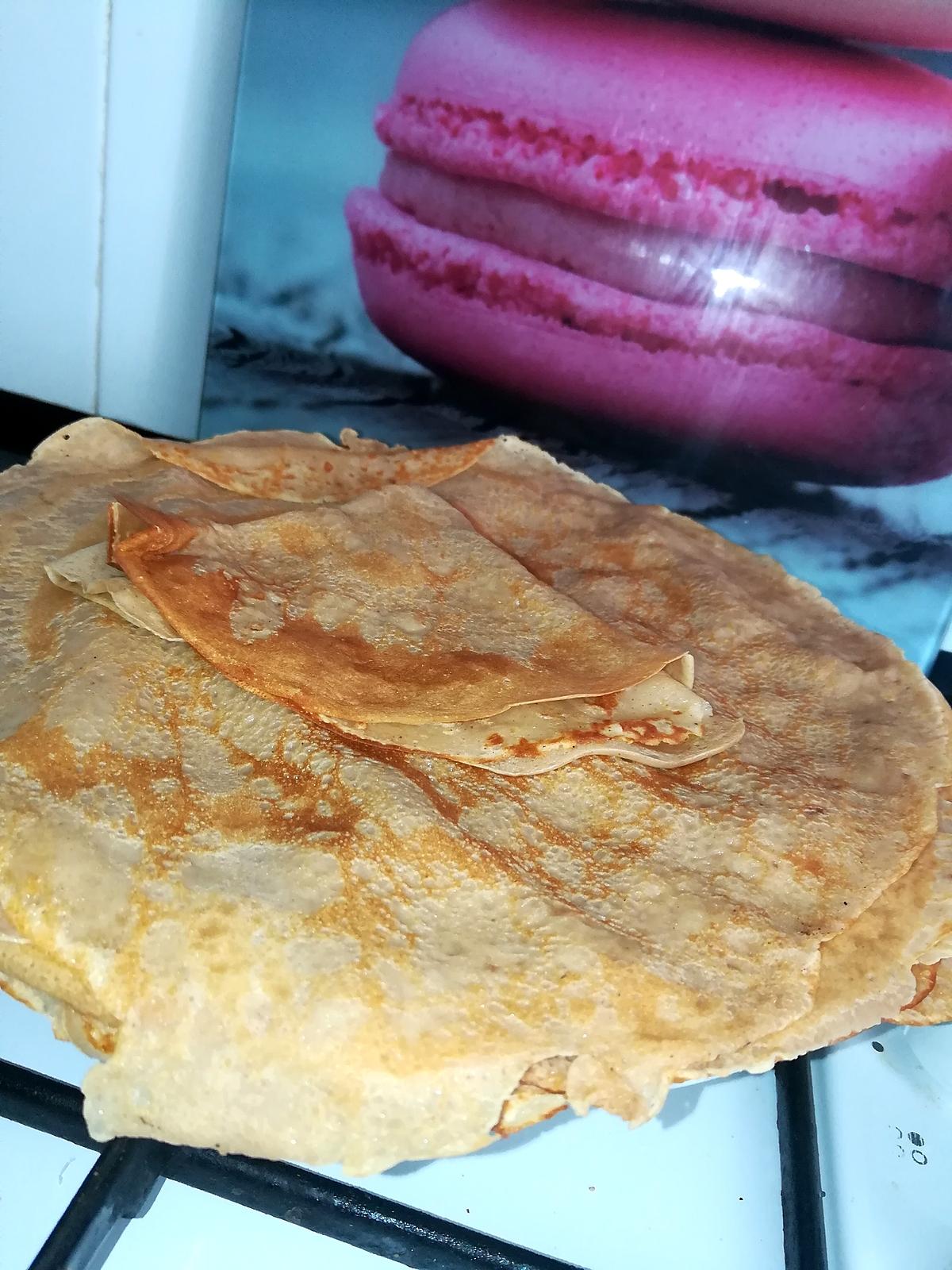 recette Crêpes a la farine de châtaigne