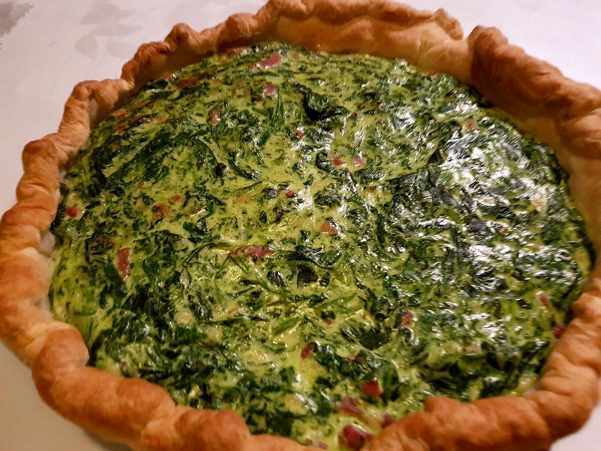 recette Quiche épinards ricotta