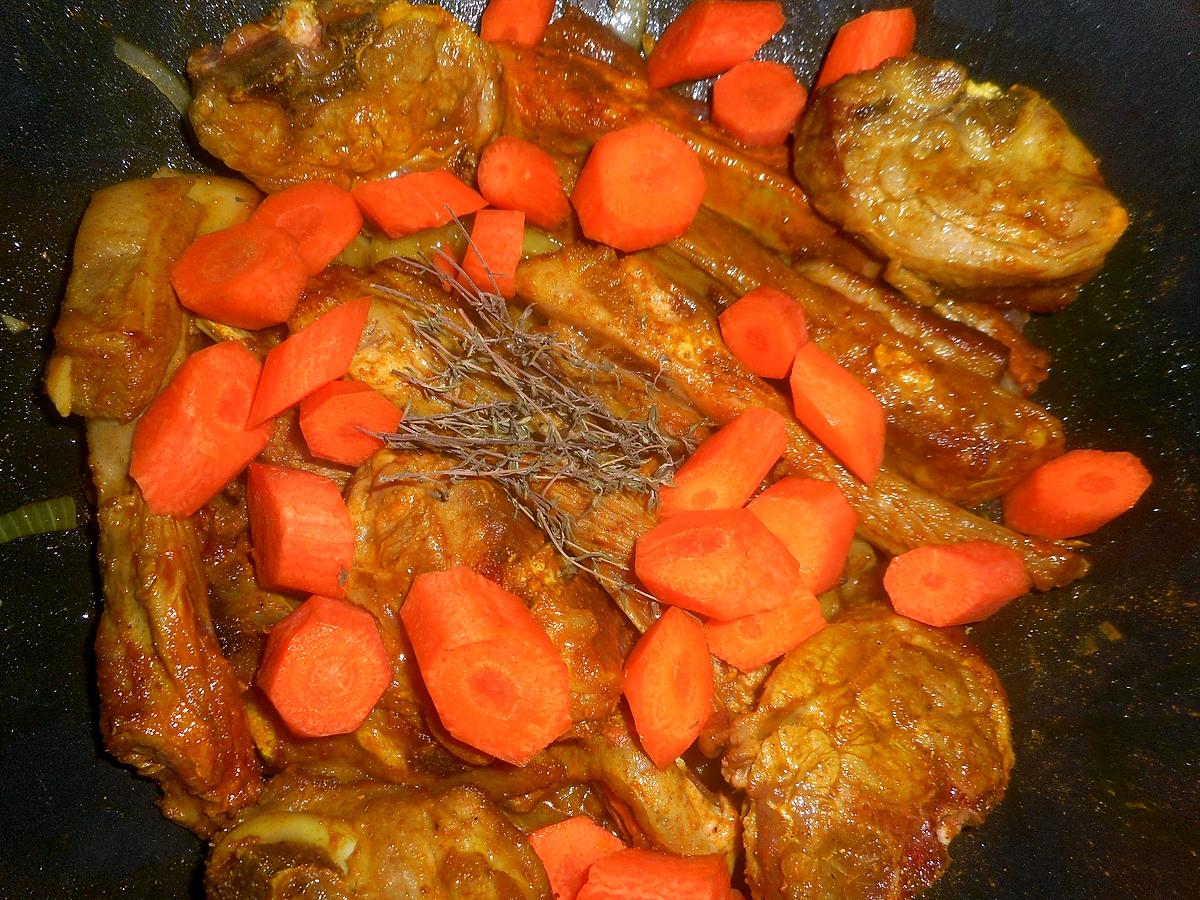 recette Tajine d agneau à la courge