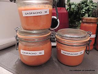 recette Gaspacho tomates et courgettes