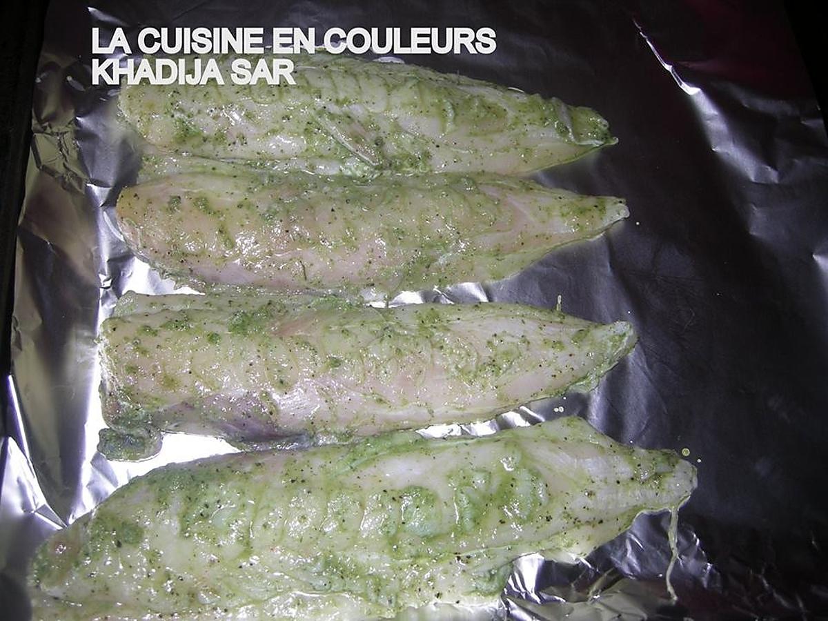 recette Filets de poisson au gourmet