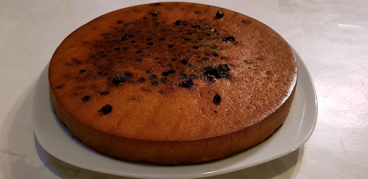 recette Gâteau lait concentré, pomme et pépites de chocolat