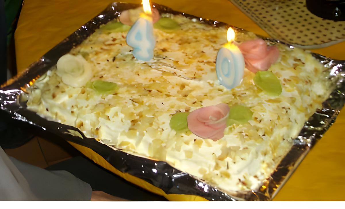 recette gâteau anniversaire
