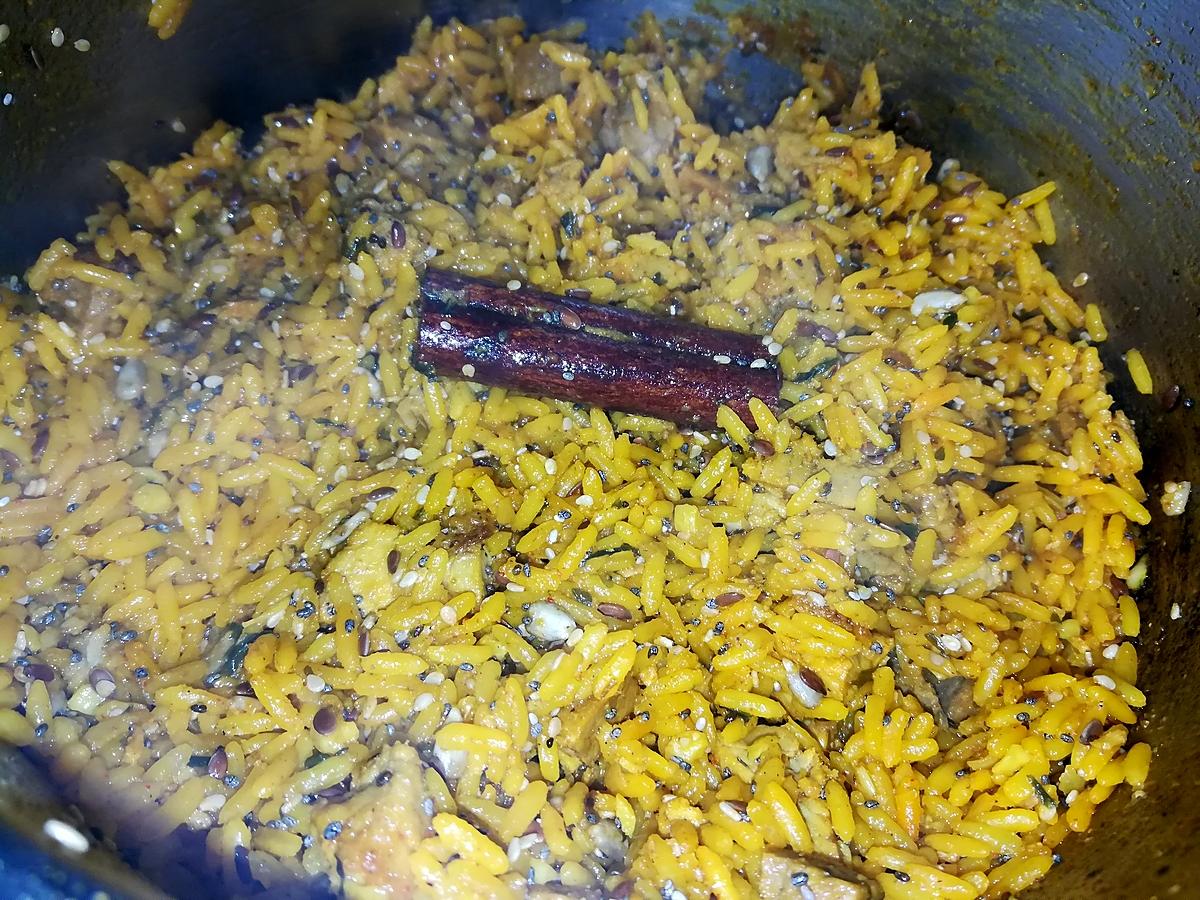 recette Riz grillé