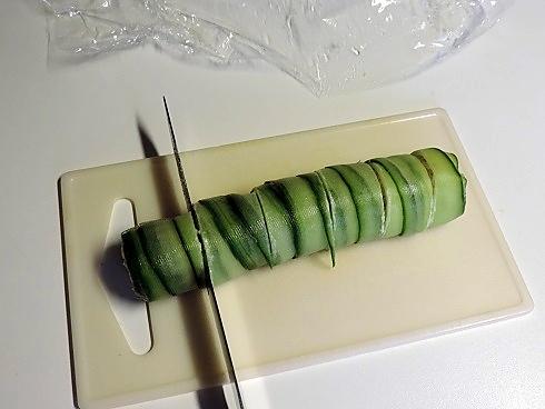 recette Maki de concombre au merlu