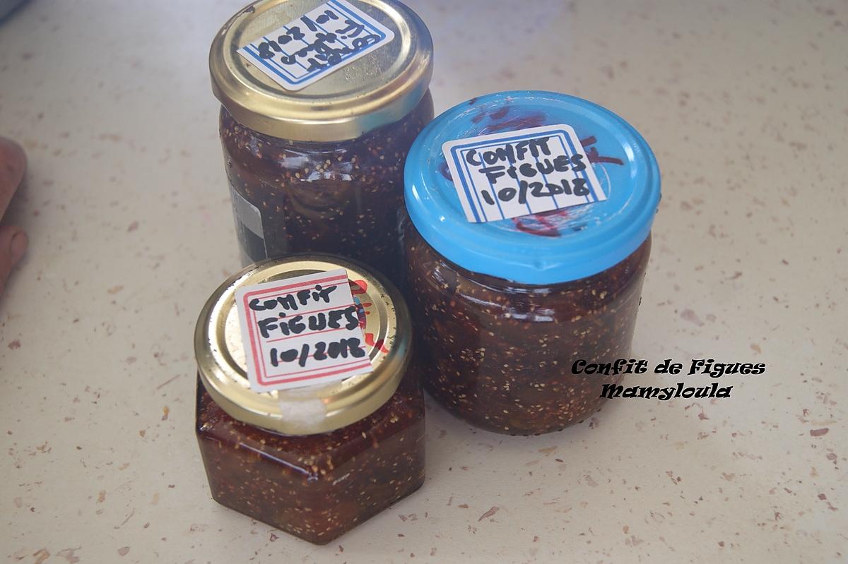 recette Confit de figues