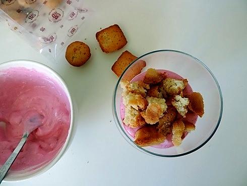 recette Yaourt au sirop d'amour tout rose