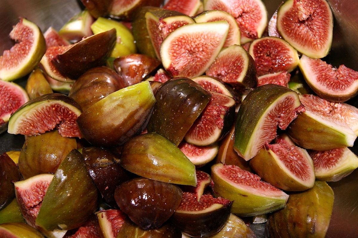 recette Confiture de figues aux noix