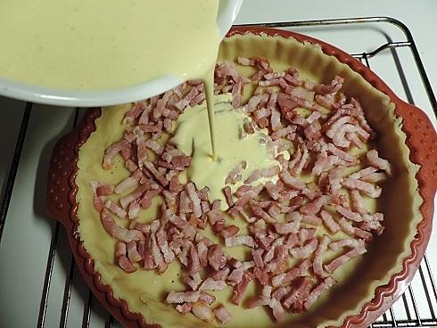 recette Quiche lorraine selon Laurent Mariotte