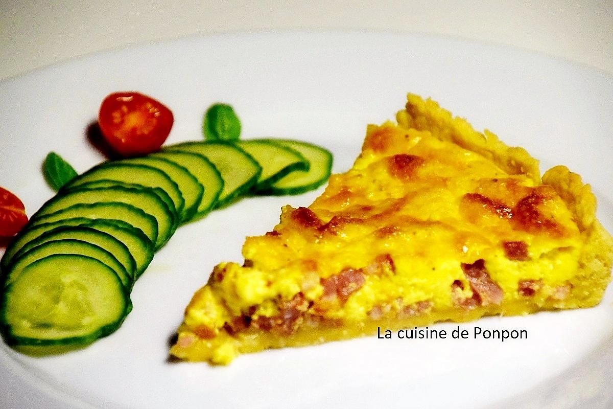 recette Quiche lorraine selon Laurent Mariotte