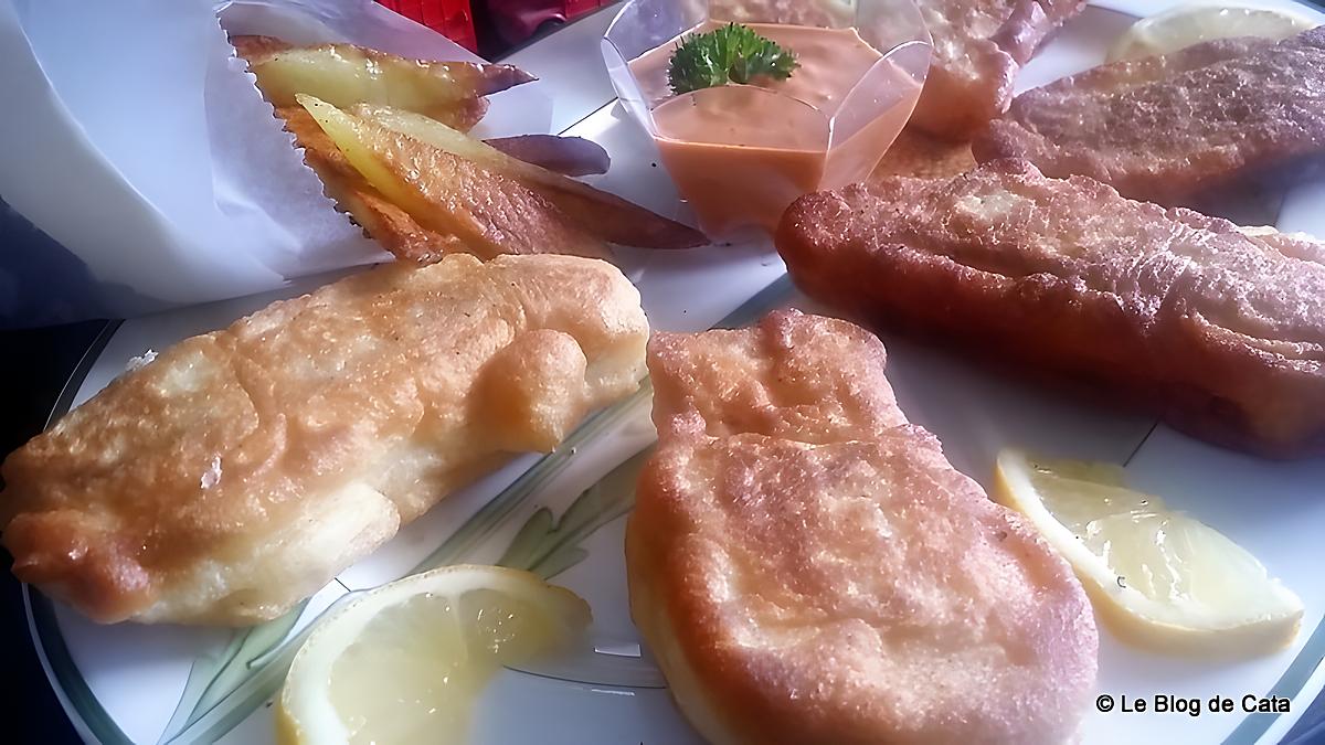 recette Fish and Chips avec poisson maigre