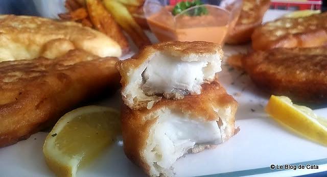 recette Fish and Chips avec poisson maigre