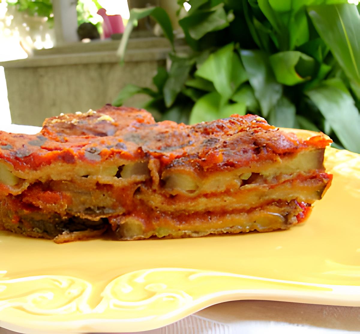 recette Gratin d’aubergines panées