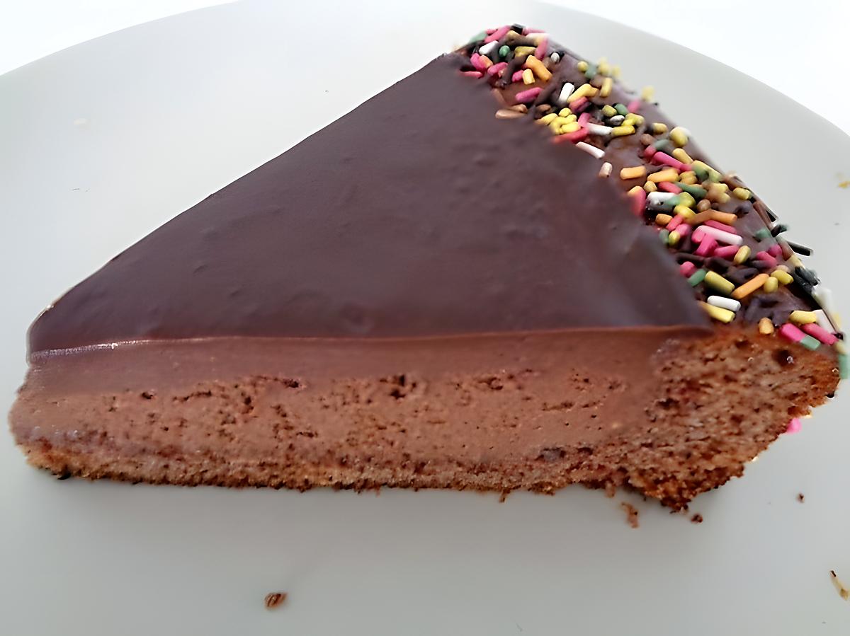 recette GATEAU A LA MOUSSE  AU NUTELLA