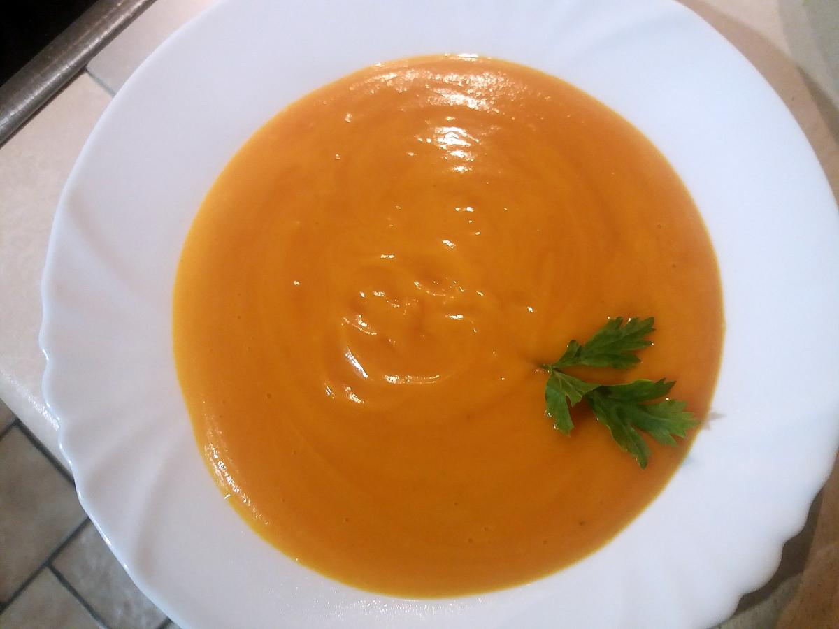 recette Ma première soupe à la courge