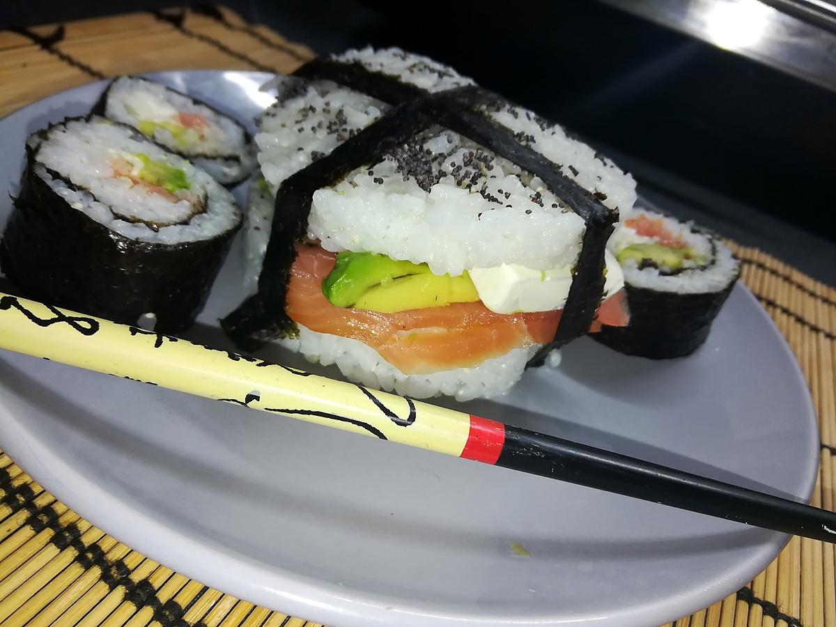 recette Sushis Burger