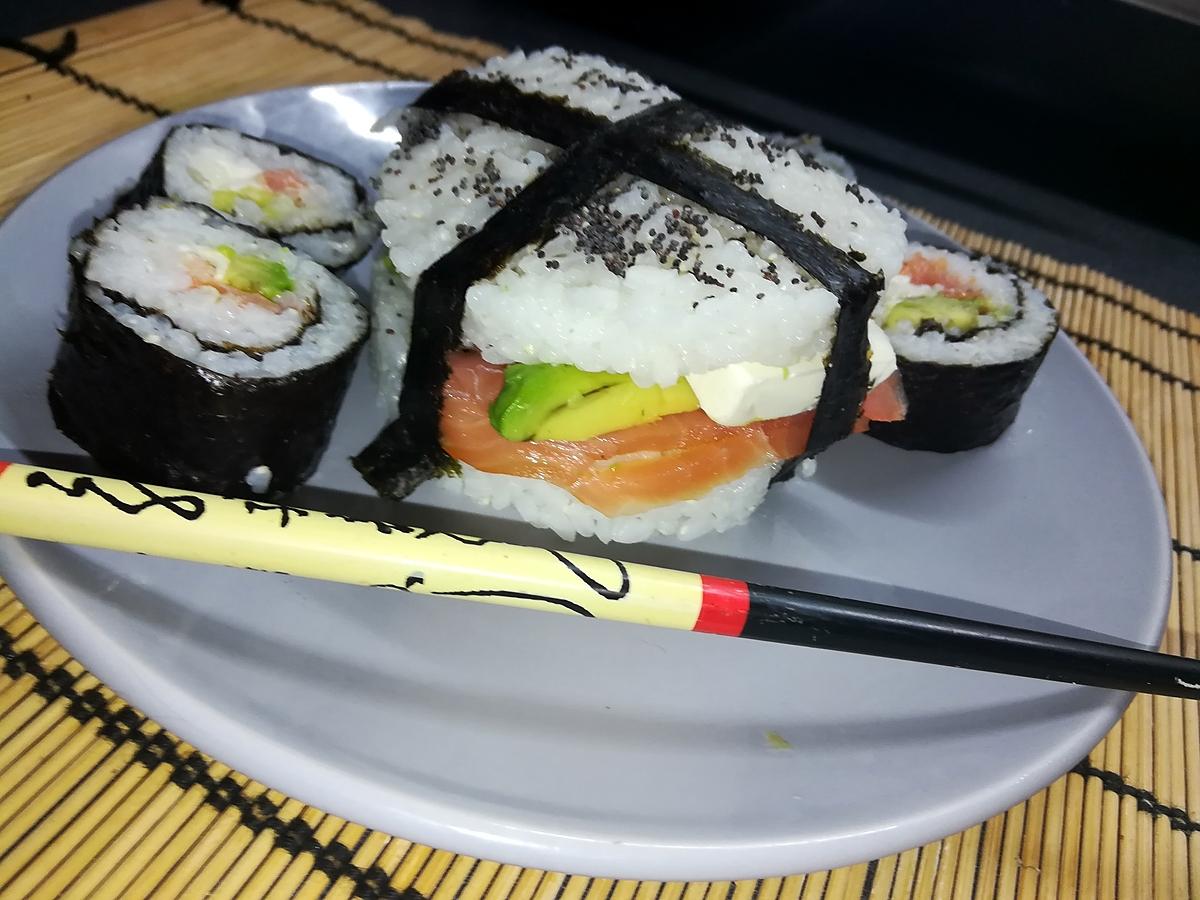 recette Sushis Burger