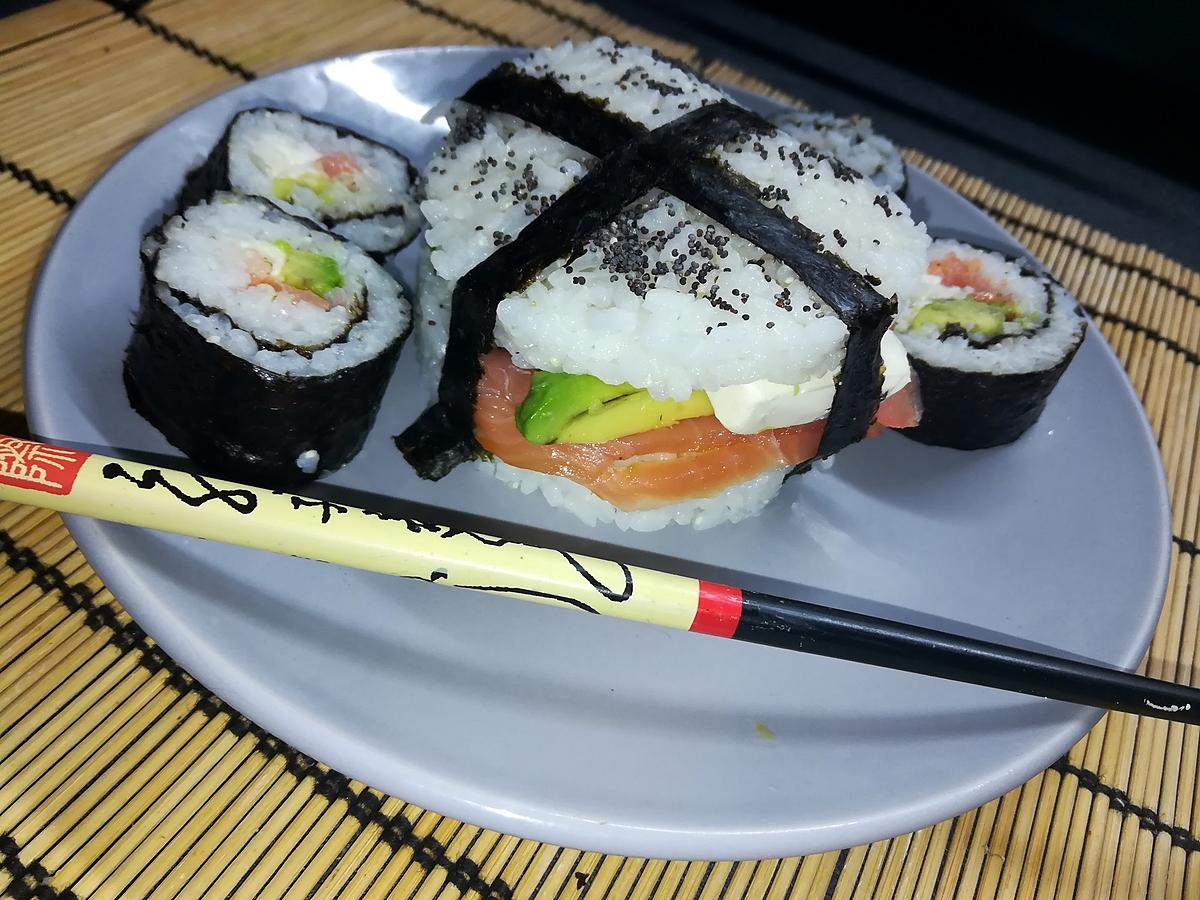 recette Sushis Burger