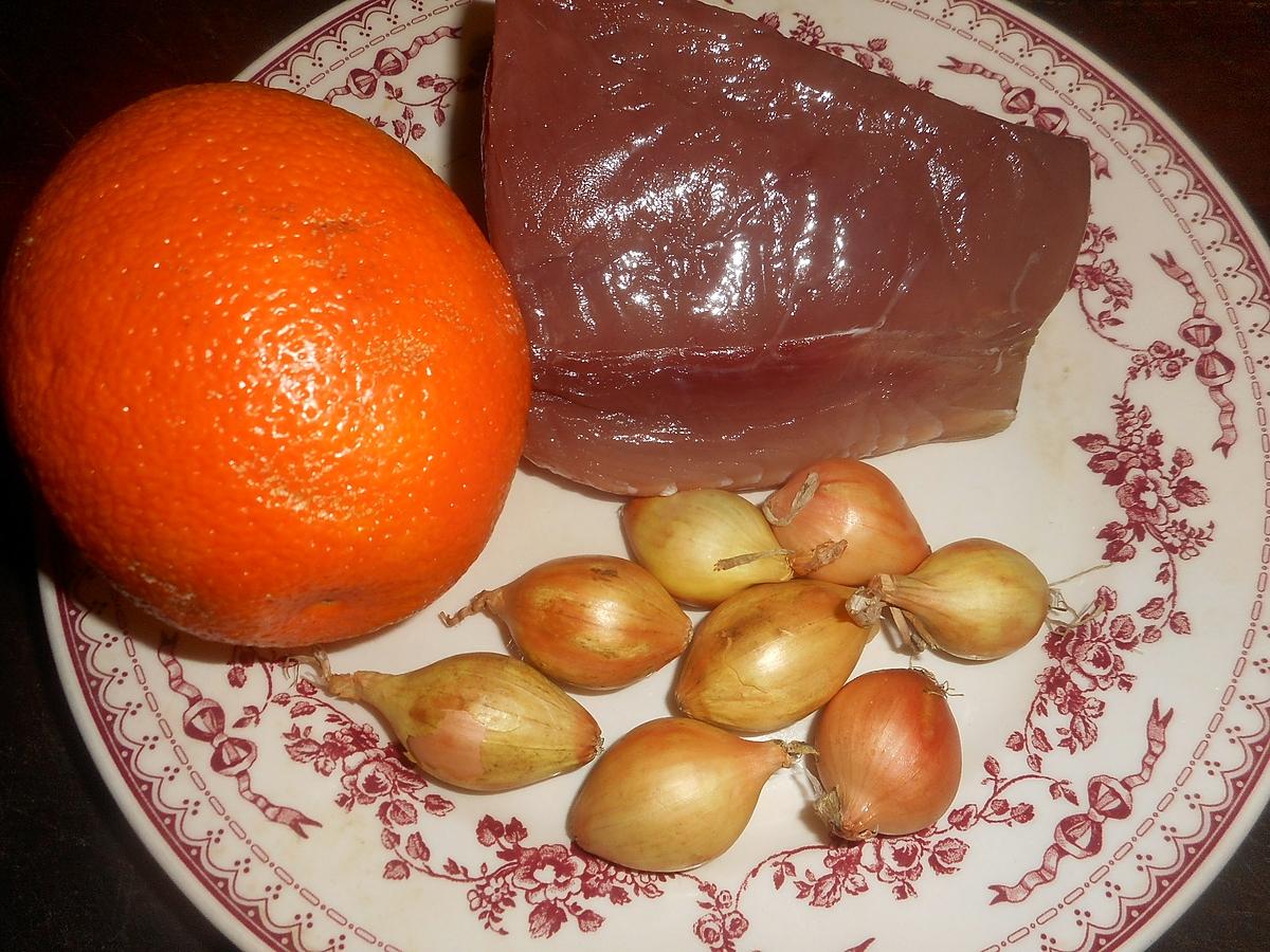 recette Filet de thon à l orange en cocotte