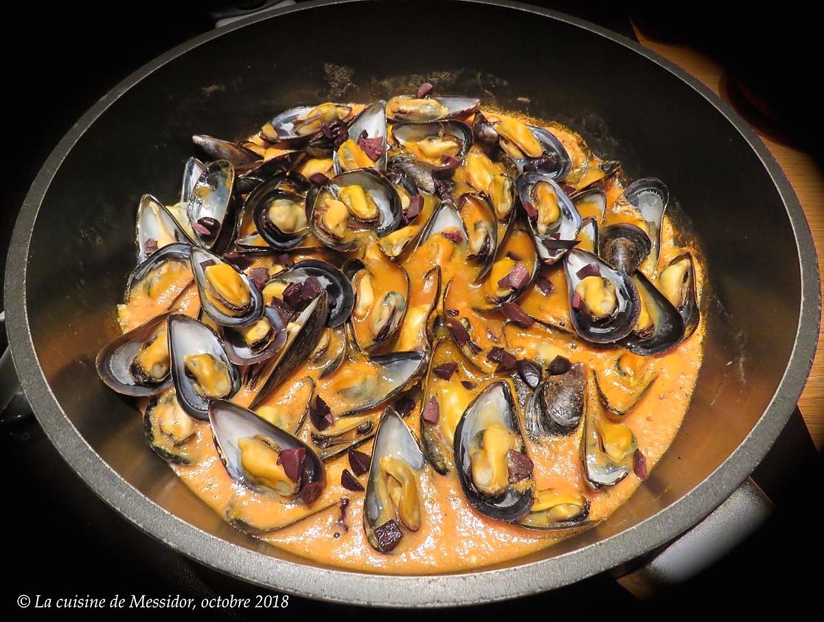 recette Moules à la provençale, version 3 +