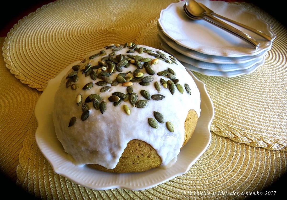 recette Gâteau-mijo à la citrouille 2 +