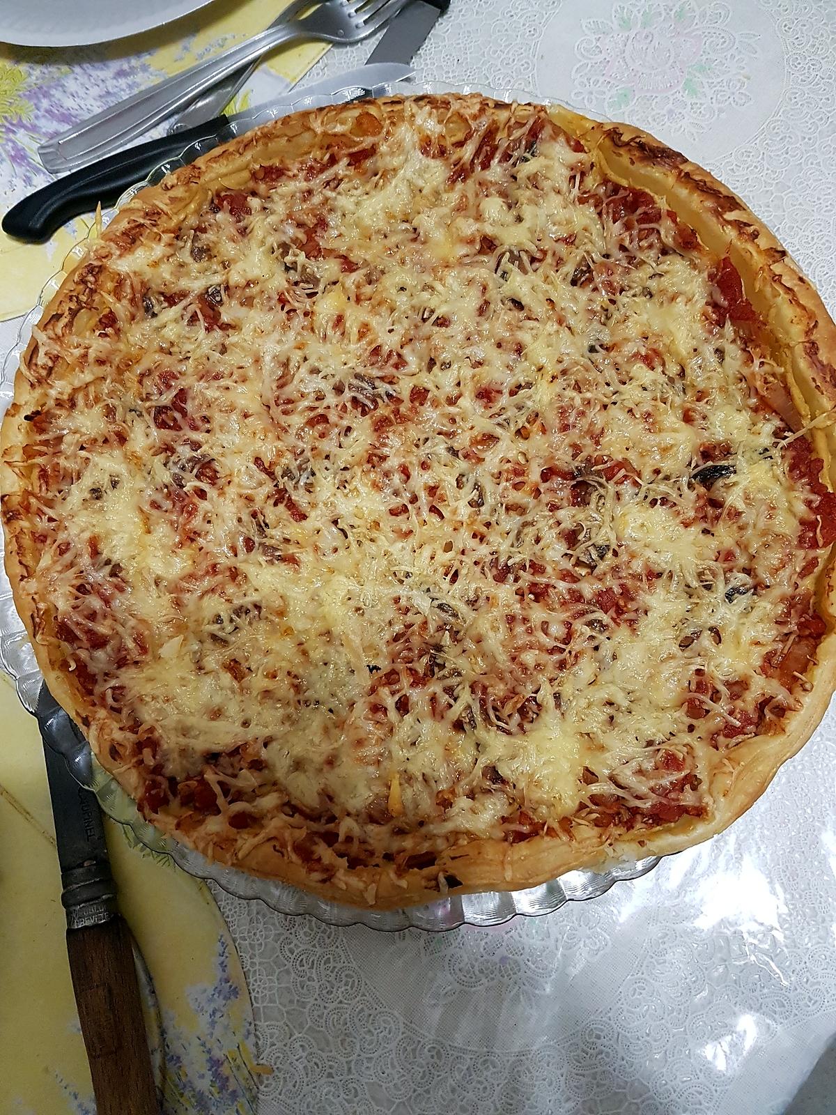 recette Tarte à la moutarde