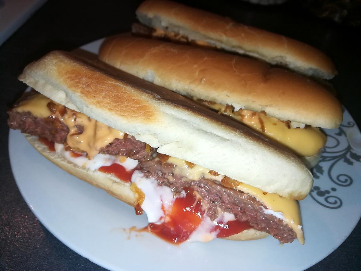 recette Burger dog