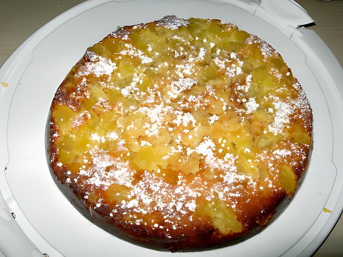 recette gateau aux pommes et citron