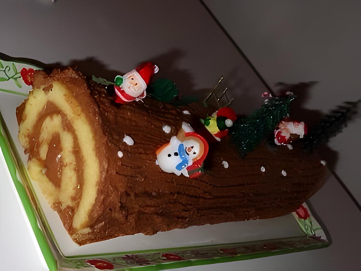 recette BUCHE AU RHUM DE MARTINE ( KILOMETRE-0 )