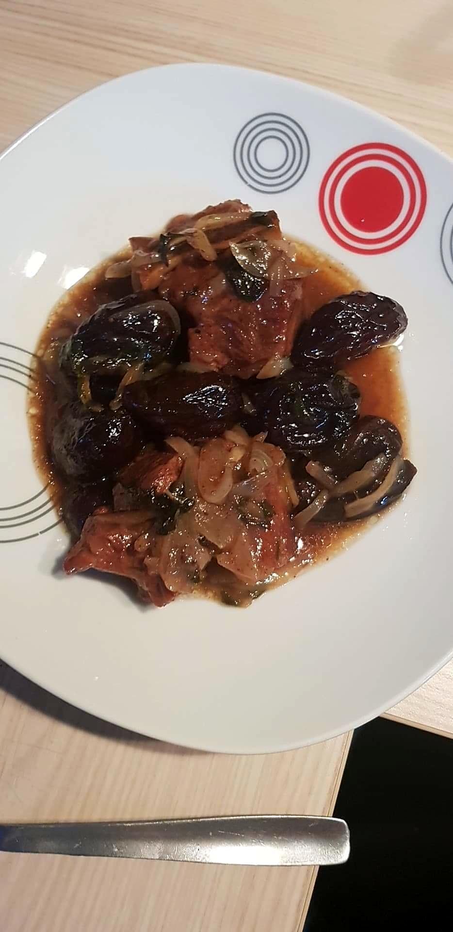 recette Tajine aux pruneau