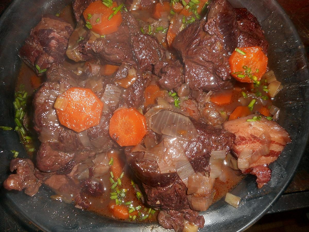 recette Daube de paleron de boeuf aux carottes