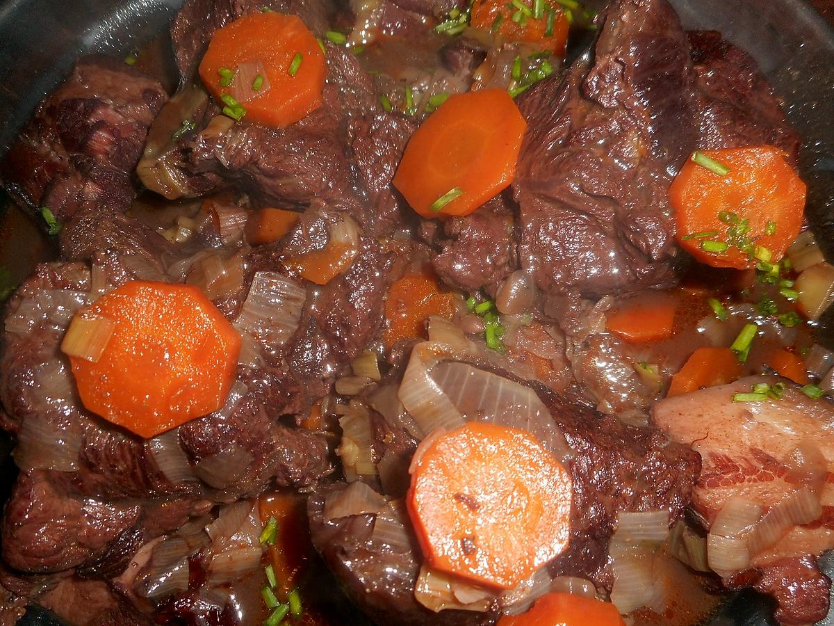 recette Daube de paleron de boeuf aux carottes