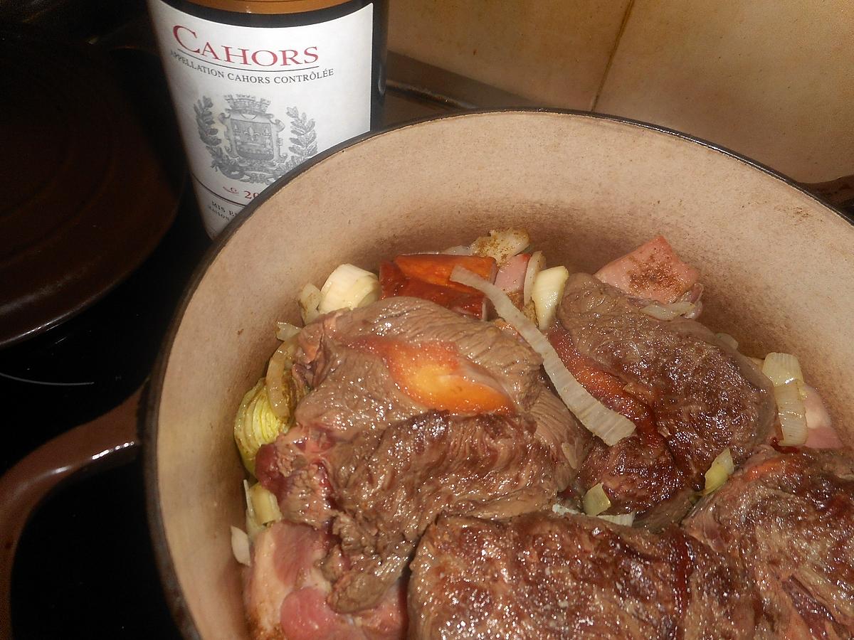 recette Daube de paleron de boeuf aux carottes