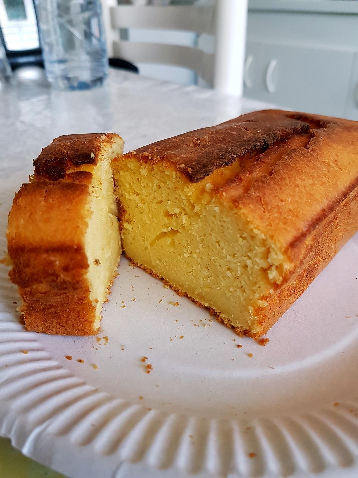 recette Cake aux citrons jaunes