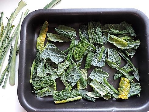 recette Chips de chou kale aux épices indiennes