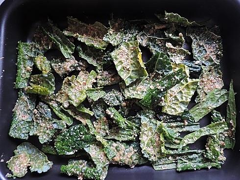 recette Chips de chou kale aux épices indiennes