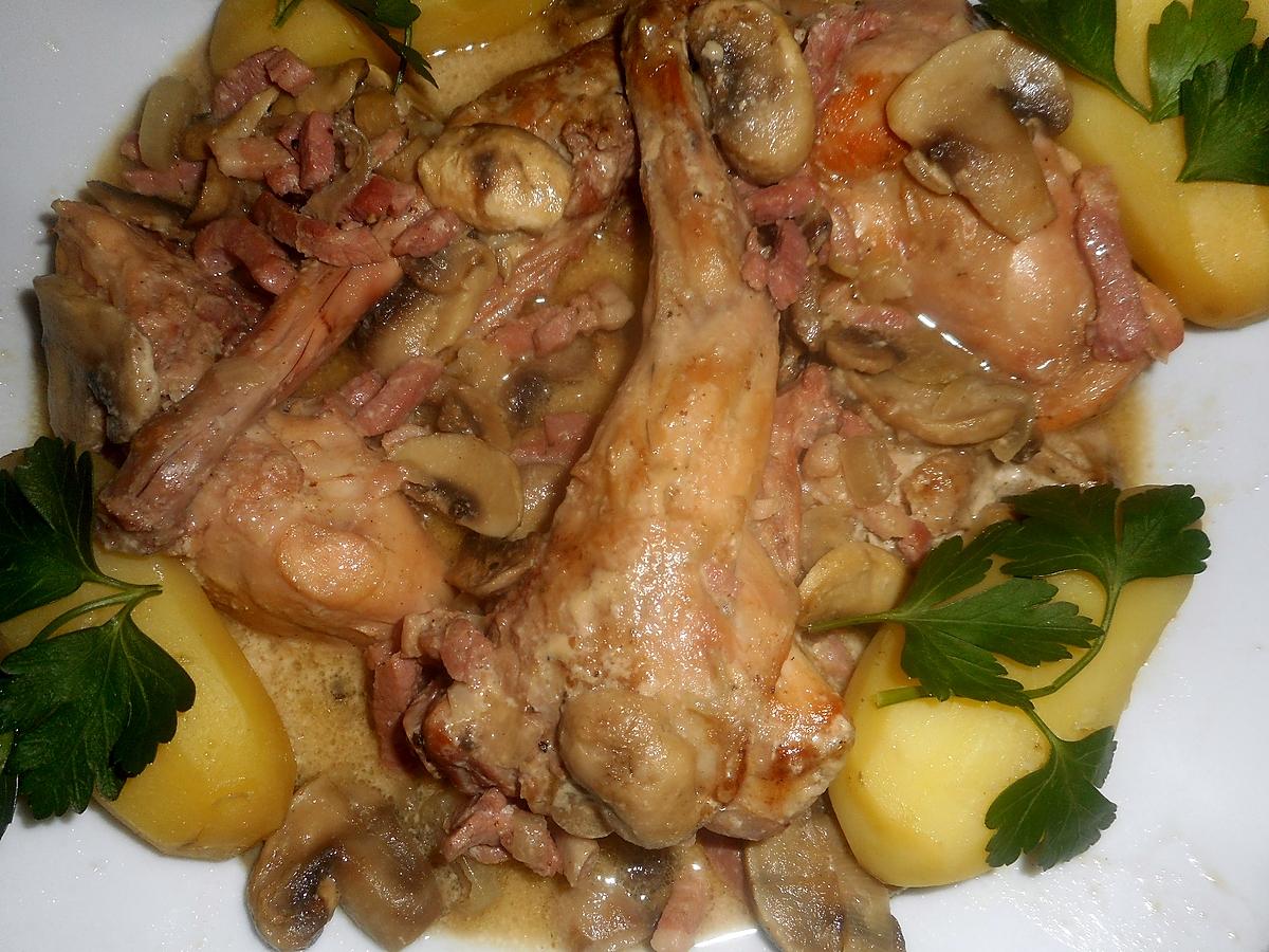 recette Lapin au cidre