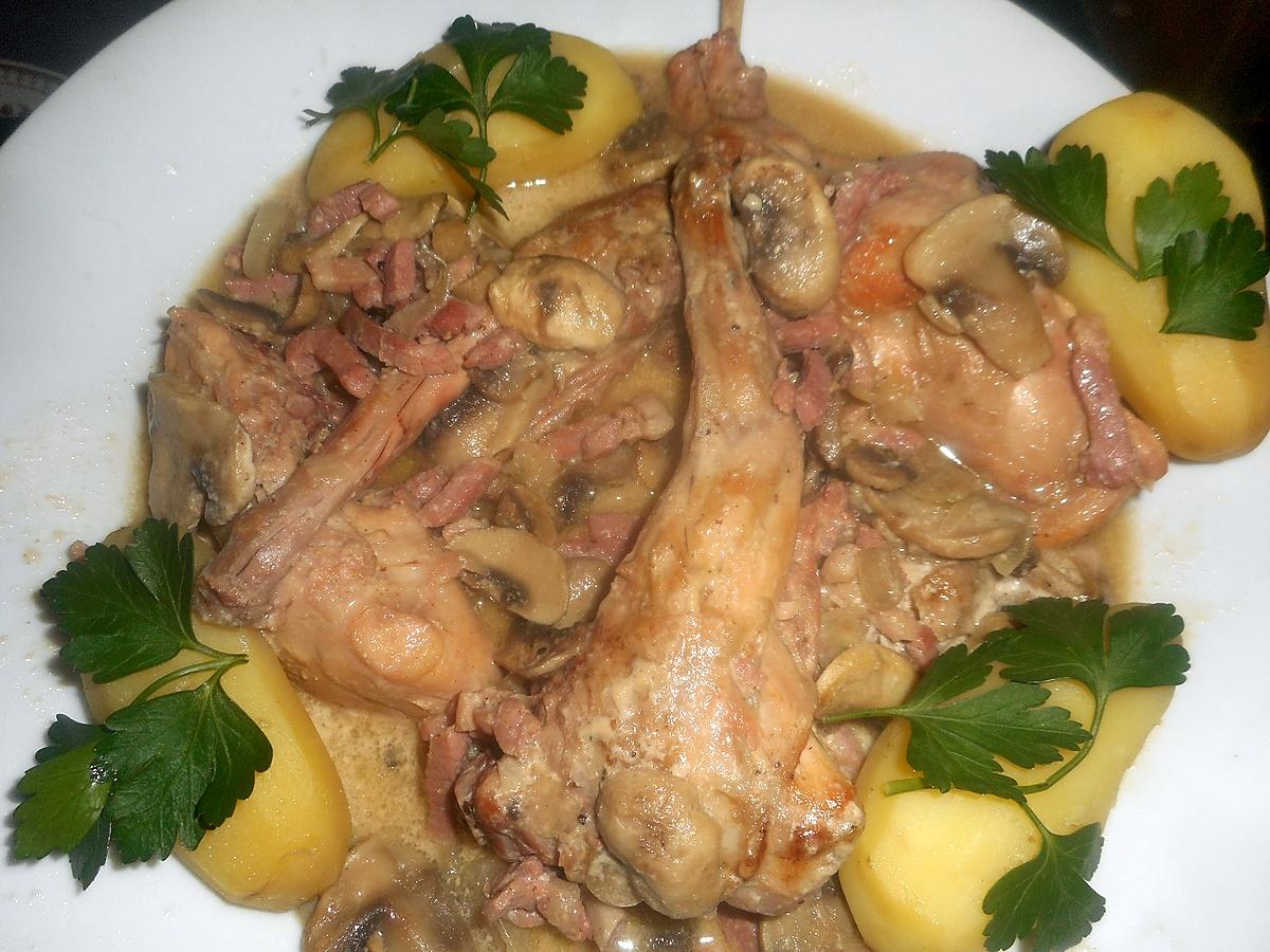 recette Lapin au cidre